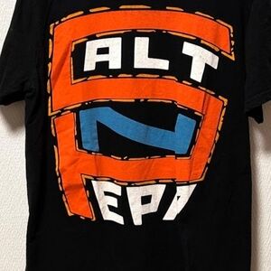 Black and orange Hip Hop Classic Tee🔥